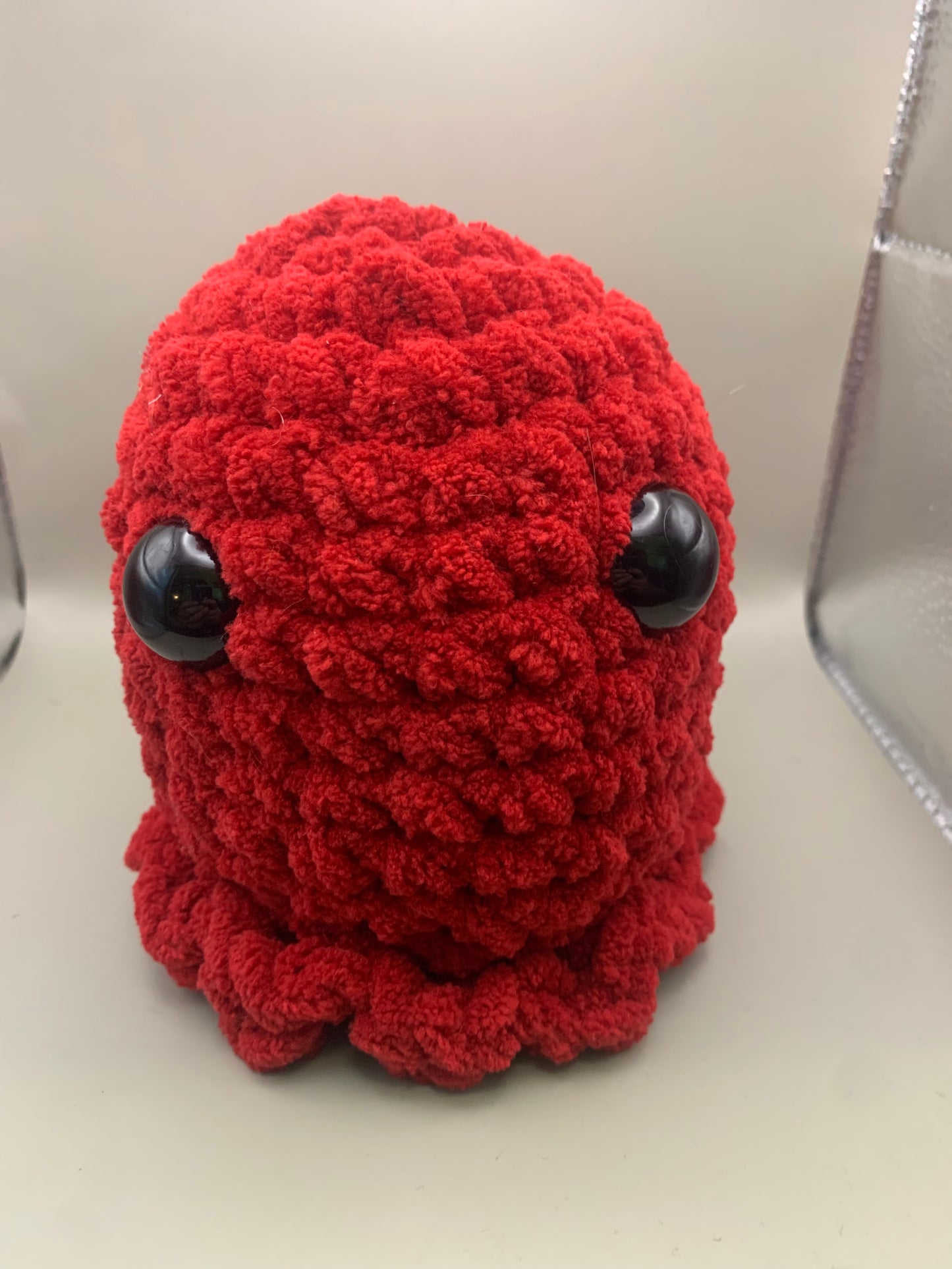 Crocheted Stuffed Squid
