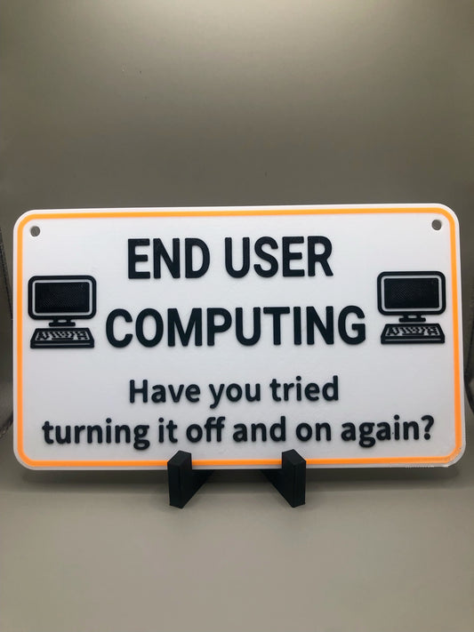 “End User Computing” Sign