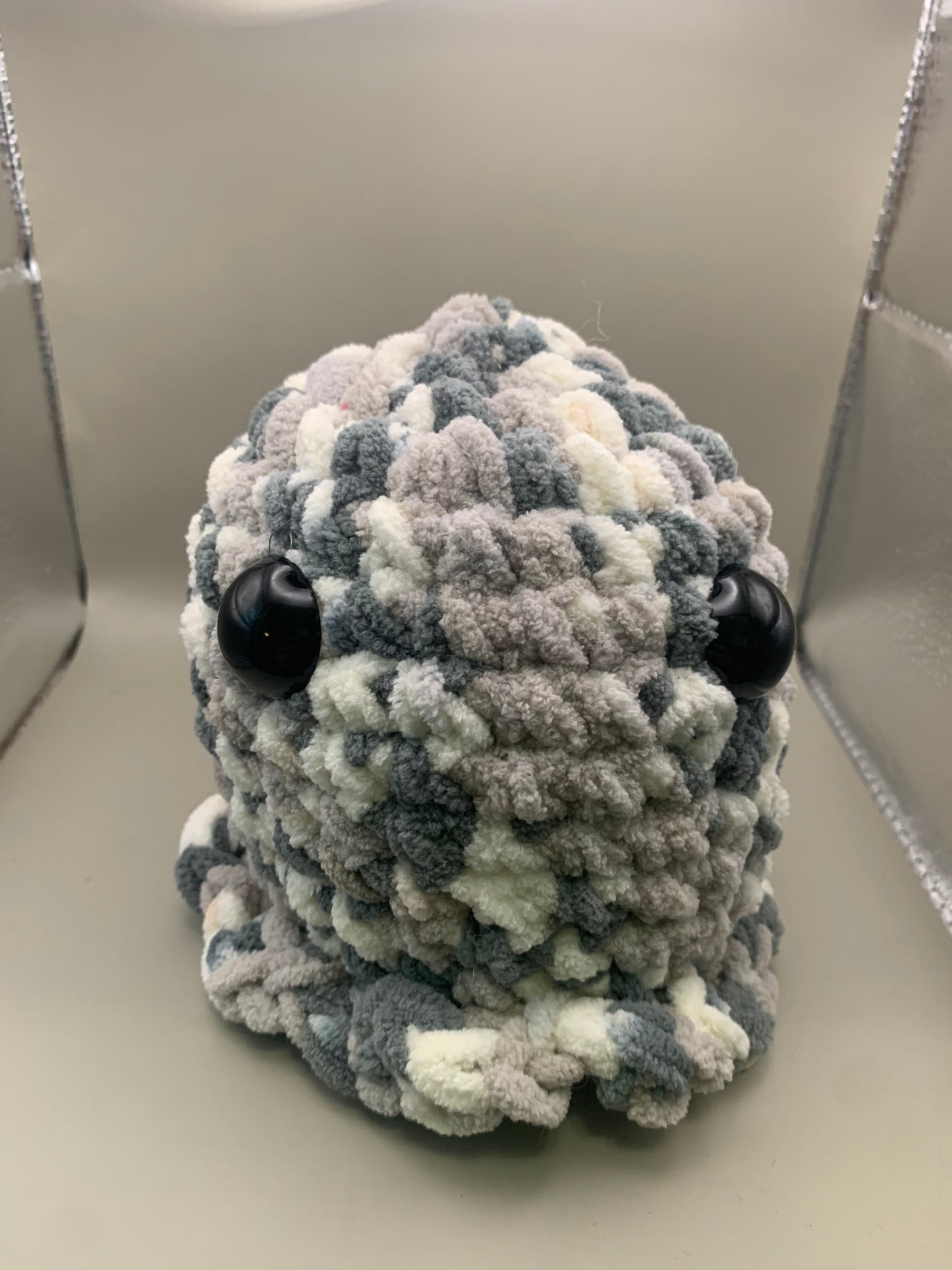 Crocheted Stuffed Squid