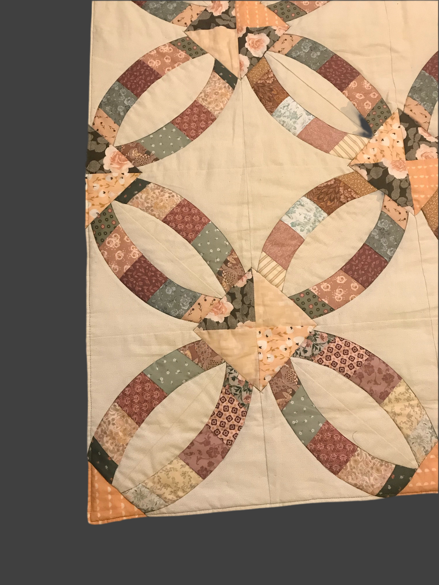 Double Wedding Ring Quilt