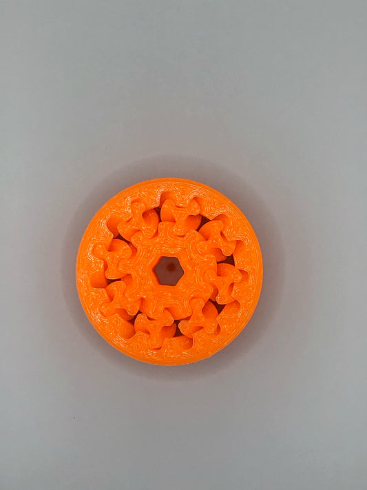 Small 8 Geared fidget spinner